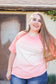 Creamsicle Over-sized Tee