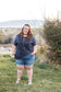 Mineral Wash Short Sleeve Round Neck Top