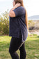 Mineral Wash Short Sleeve Round Neck Top