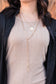 Aniston Long Sleeve Cable Knit Dress - Tan
