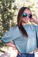 Mineral Wash Cropped Tee