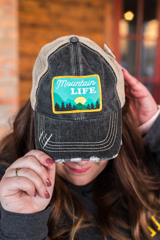Mountain Life Trucker Hat