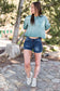 Mineral Wash Cropped Tee
