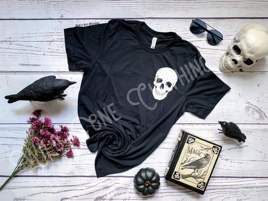Skeleton Pocket - Glow in the Dark Screen Print Graphic Add on